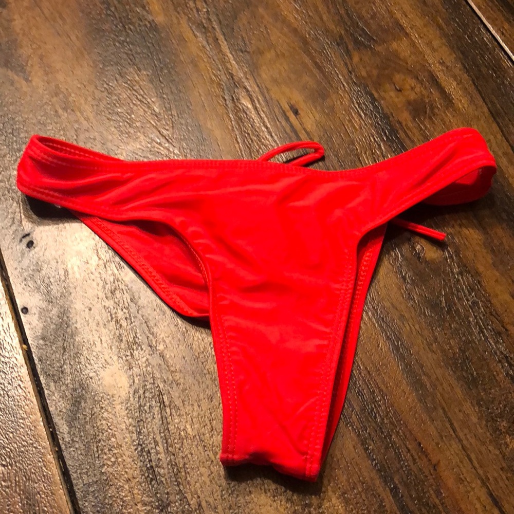 Women’s Size Small Red Hot Bikini Bottoms